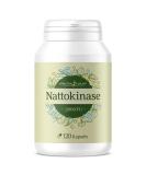 Nattokinase high -dosed with 100 mg per capsule (2000 FU) - without vitamin K - 120 Nattokinase capsules for 4 months - NATTO extract from fermented soybeans - vegan and without additives - Buy Online on GoSupps.com