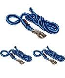 Buy Kerbl Strick Lead Rope Hippo with Panic Hook - Light Blue/Dark Blue (Pack of 3) | International Shipping Available - Buy Online on GoSupps.com