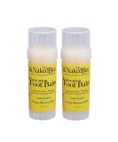 The Naked Bee Orange Blossom Honey Restoration Foot Balm 2 oz - 2 Pack - Buy Online on GoSupps.com