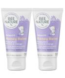 Bee Nature Organic Baby Nappy Cream - Diaper Rash Relief - 99% Natural - Soothes Irritation & Redness - Honey Diaper Balm - 2 x 50ml - Buy Online on GoSupps.com