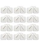 24PCS TENS Unit Replacement Pads 2X2, Reusable Tens Pads, Replacement Electrode Patches Compatible with AUVON TENS, TENS 7000, HealthmateForever TENS 24 Pieces Set - Buy Online on GoSupps.com