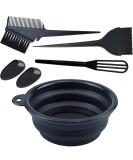 Thinton Hair Dye Brush Set | 5-Piece Hair Coloring Accessories with Tuning Bowl & Ear Covers - Perfect for International Shipping - Buy Online on GoSupps.com