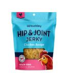 Buckley Dog Jerky Treats - All-Natural Glucosomine, Whole Food Nutrition - Skin + Coat, Hip and Joint Support - Salmon, Beef and Chicken Chicken Hip + Joint - Buy Online on GoSupps.com