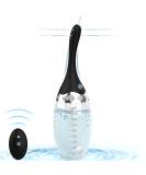 Automatic Electric Enema Bulb with 3 Speeds, Silicone Enema Anal Douche Cleaner for Men Women Colon Cleansing, Remote Control Reusable Enema Kit Cleaner Anti-Backflow Douche for Easy Cleaning 15oz - Buy Online on GoSupps.com