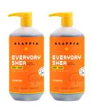 Alaffia Everyday Shea Body Wash Moisturizing & Cleansing Formula with Shea Butter, Neem & Coconut Oil 2 Pack, 32 Fl Oz Each - Buy Online on GoSupps.com