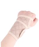 Wrist Brace for Carpal Tunnel Pain Relief | Adjustable Compression Sleeve for Right/Left Hand | Night Support & Workout Wraps | Skin Color | Single Unit - Buy Online on GoSupps.com