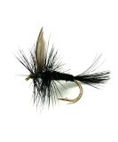 Feeder Creek Black Gnat Dry Flies - 12 Nymph Flies for Trout, Bass, Salmon - Freshwater Fishing Variety Pack - Buy Online on GoSupps.com
