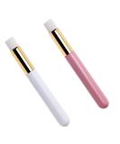 Ruwado 2 Pcs Eyelash Cleaning Brushes | Makeup Deep Cleaning Tool for Eyelash Extensions | Blackhead Removal for Nose | Lash Shampoo Cleanser - Buy Online on GoSupps.com