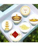 24 x Pre-Cut Happy Diwali 2 Edible Stand up Wafer/Rice Paper Cupcake Cake Toppers Festival of Lights Celebration Party Decorations - Buy Online on GoSupps.com