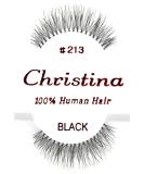 12X #213 Christina 100% Human Hair Fake Eyelashes - Premium Quality - Buy Online on GoSupps.com