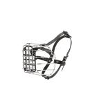 Dingo Metal Muzzle No. 7 - Adjustable Leather Straps for Dog Training - Comfort Fit for Rottweilers - International Shipping Available - Buy Online on GoSupps.com