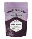 Indigo Herbs Organic Chia Seeds 250g - Premium Quality Superfood - Buy Online on GoSupps.com