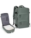 coowoz Large Travel Backpack Women Carry On Backpack Hiking Backpack Waterproof Outdoor Sports Rucksack Casual Daypack School Bag Fit 15.6 Inch Laptop with USB Charging Port Shoes Compartment E-olive Green Large - Buy Online on GoSupps.com