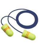 3M Ear Plugs 200/Box E-A-Rsoft Superfit 311-4109 with Metal Detectable Cord - NRR 32 Disposable Foam for Drilling, Grinding, Machining, Sawing, Sanding, Welding - Yellow/Red - Buy Online on GoSupps.com