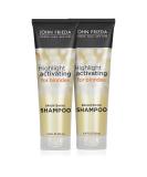 John Frieda Sheer Blonde Brightening Shampoo - Avocado Oil & Vitamin C for Lighter Blondes | Revives Dull Highlights - 8.45 Fl Oz - Buy Online on GoSupps.com