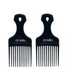 7in Plastic Pick Comb - Pack of 2 | Hair Styling Accessories - Buy Online on GoSupps.com