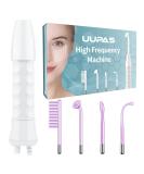 UUPAS High Frequency Facial Wand with 4 Violet Tubes | Portable Handheld Skin Care Machine - Buy Online on GoSupps.com