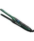 SHOW 3/10 inch Small Flat Iron for Short Hair - Ceramic Tourmaline Mini Hair Straightener - Dual Voltage - Adjustable Temperature - Auto Shut Off - Green - Buy Online on GoSupps.com