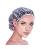 Xutong Disposable Shower Caps - 100pcs Transparent Elastic Band Caps for Home Spa Hotel & Hairdressers - International Shipping Available - Buy Online on GoSupps.com