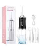 Portable Water Dental Flosser - Rechargeable Oral Irrigator | 3 Modes IPX7 Waterproof 220ML Tank | Perfect for Kids & Adults - Buy Online on GoSupps.com