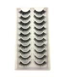 10 Pairs Natural 3D Mink False Eyelashes - Long Makeup & Eyelash Extension | International Shipping Available - Buy Online on GoSupps.com