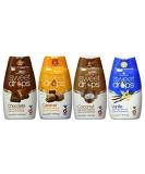 SweetLeaf Sweet Drops Variety Bundle - Chocolate, Caramel, Coconut, Vanilla - 1.7 Fl Oz (Pack of 4) - Buy Online on GoSupps.com