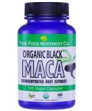 Black Maca 500mg - Organic Non-GMO Vegan Capsules for Whole Body Wellness | 60 Count Supplement - Buy Online on GoSupps.com