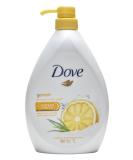 Dove Go Fresh Energize Body Wash  Grapefruit and Lemongrass Scent  33.8 Ounce (1 Liter) International Version - Buy Online on GoSupps.com
