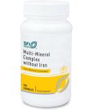 Klaire Labs Mineral-Only Complex - TRAACS Multimineral Formula Chelated & Hypoallergenic Blend with No Iron (100 Tablets) - Buy Online on GoSupps.com