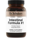 Dr. Schulze's Intestinal Formula #1 Colon Cleanse Capsules - 90 Count - Buy Online on GoSupps.com