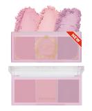 I'm Meme Palette - Afternoon Tea Blusher | Blossom Tea Blended, Coachella Makeup, Spring Makeup, Cool Tone Blush, Soft Pink, Peach, Lavender, 3 Shades, For All Skin Tones, 0.4 Oz. 07 Blusher - Blossom Tea - Buy Online on GoSupps.com