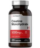Horb ach Creatine Monohydrate 5g - 225 Capsules | Non-GMO & Gluten Free | Premium International Shipping - Buy Online on GoSupps.com