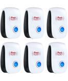 Ultrasonic Plug in Pest Repellent - Non-Toxic Pest Control for Home, Office, Warehouse, Hotel - Humans and Pets Safe (6 Packs) - Buy Online on GoSupps.com