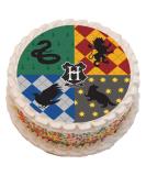 Potter Movie Themed PRECUT Cake Topper 8 Inch Round Edible Icing Sheet Birthday Decoration - Buy Online on GoSupps.com