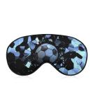 3D Soccer Ball Sleep Eye Mask | Light Blocking Eyeshade for Men & Women | Adjustable Strap | Perfect for Travel & Napping - Buy Online on GoSupps.com