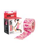Unisex 799975713397 Kinesiology Tape Pink Wood Camouflage Uncut Roll - 5cm Wide UK - Buy Online on GoSupps.com