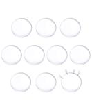 Fumanduo 10-Pack Silicone Lash Pads for Eyelash Extensions - Transparent Eyelid Holders & Accessories for Fake Lashes - Buy Online on GoSupps.com