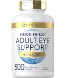 Carlyle Adult Eye Support with Lutein & Zeaxanthin | 300 Capsules | Non-GMO & Gluten Free - Buy Online on GoSupps.com