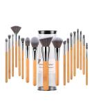 Vela.Yue 18-Piece Makeup Brush Set | Soft Synthetic Foundation Concealers & Eye Brushes for Flawless Application - International Shipping Available - Buy Online on GoSupps.com