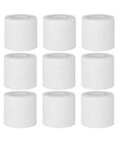 Admitry Self-Adhesive Bandage - 9 Rolls (5cm x 4.5m) White Elastic Bandage for Secure Fixing | High-Quality Medical Plaster Roll - Buy Online on GoSupps.com