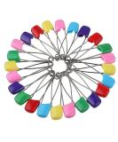 Newsfana Stainless Steel Diaper Pins - Traditional Safety Pin (Assorted Colors) 100PCS - Buy Online on GoSupps.com