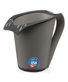 FRESH FROG Cascada Rinse Cup - Tear-Free Waterfall Rinser - Made in USA (Grey) - Buy Online on GoSupps.com