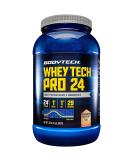 BodyTech Whey Tech Pro 24 Protein Powder with BCAA's for Muscle Growth & Recovery - Strawberry Shortcake 2lb - Buy Online on GoSupps.com