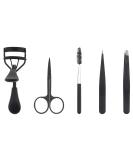 EMSea 5-in-1 Brow Lash Eyelash Tools Set | Eyelash Curler Tweezers & Brush for Perfect Makeup - Buy Online on GoSupps.com
