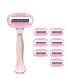 JENCVNL Women's Razor - Smooth Shaving Kit with 8 Replacement Blades | Durable & Comfortable - Buy Online on GoSupps.com