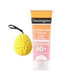 Buy Invisible Daily Defense Sunscreen Cream - SPF 60+ Fragrance-Free Lightweight & Water-Resistant Lotion for Sensitive Skin - 3 oz with Bath Sponge - Buy Online on GoSupps.com