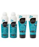 All Good Sport Sunscreen 30 SPF 4-Pack - UVA/UVB Broad Spectrum, Water Resistant, Coral Reef Friendly - (2) Sprays & (2) Lotions - Buy Online on GoSupps.com
