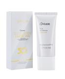 Daily UV Defense Sunscreen SPF 50 PA++++ | Organic Hydrating Non-White Cast Protection for All Skin Types - Nourishing UV Defense (1.69 oz - Buy Online on GoSupps.com