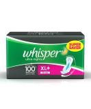 Whisper Ultra Overnight Sanitary Pads with Wings - 30 Pieces (XL Plus) - Buy Online on GoSupps.com