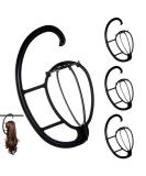 Dreamlover Hanging Wig Stand - 4 Pack Black Wig Heads for Wigs - Buy Online on GoSupps.com